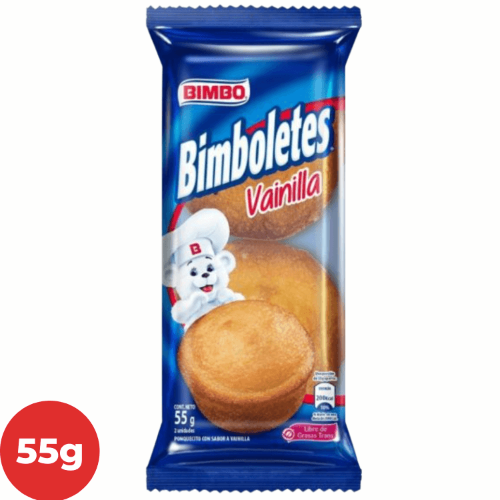 Keke bimbo de vainilla 2und 70gr