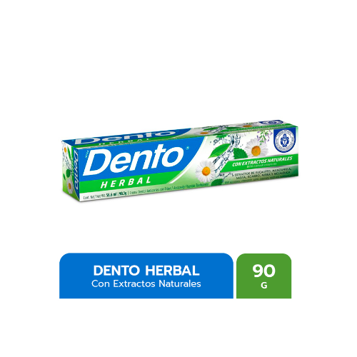 Pasta dental dento herbal 90gr