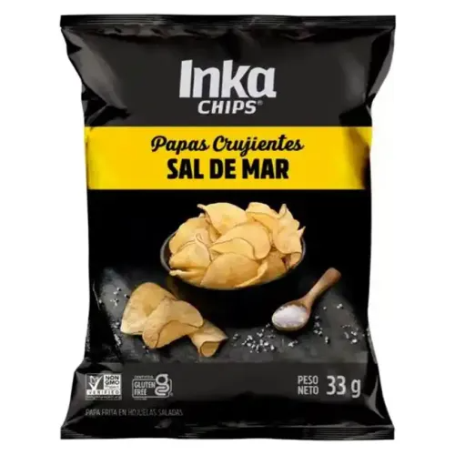 Inka chips Papas saladas 33gr
