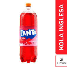 Gaseosa fanta roja 3L