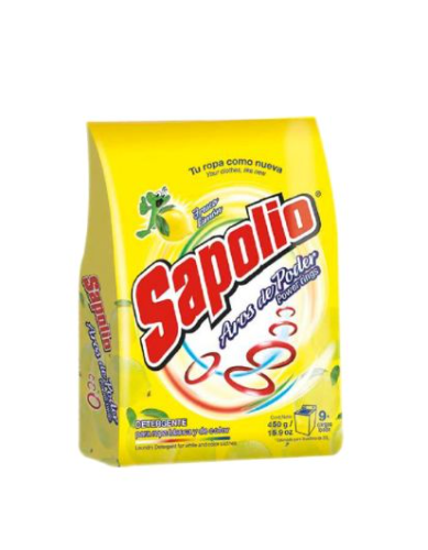 Detergente sapolio limon 450gr