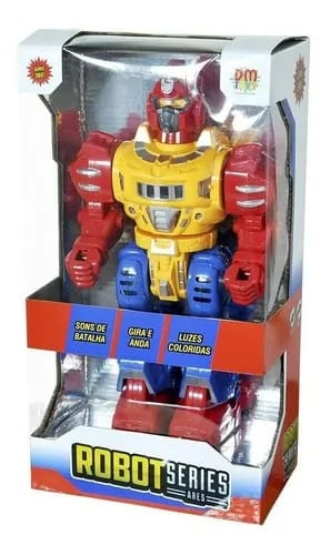 Juguete robot guerrero