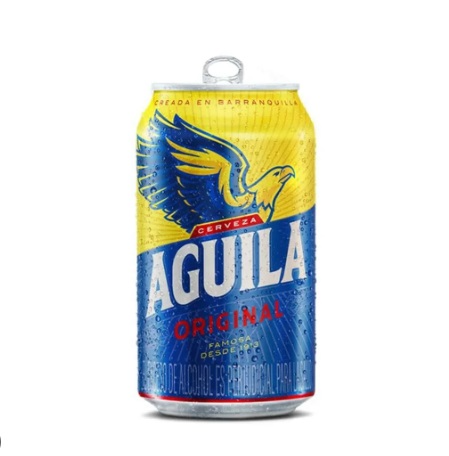 Cerveza Aguila lata