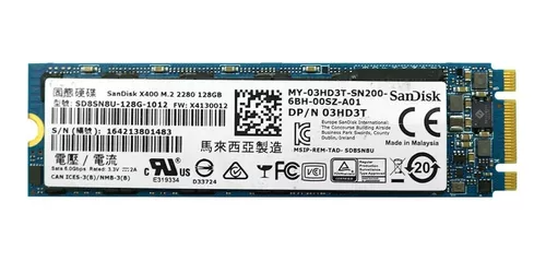 SSD 128gb Segunda Sandisk