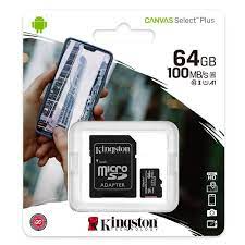 Kingston MICRO SD 64GB CLASE 10