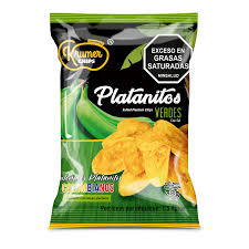 Krumer Chips Platanitos Verdes  38 g
