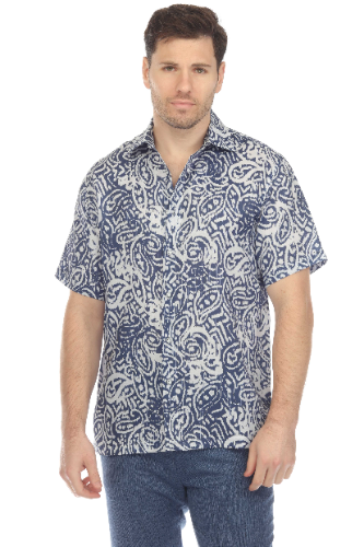Camisas de lino MOJITO COLLECTION M-9901-multi