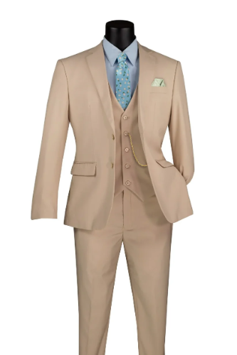 TRAJE VINCI L-BEIGE