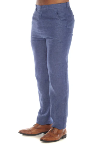 Pantalon de lino mojito collection BLUe M4856