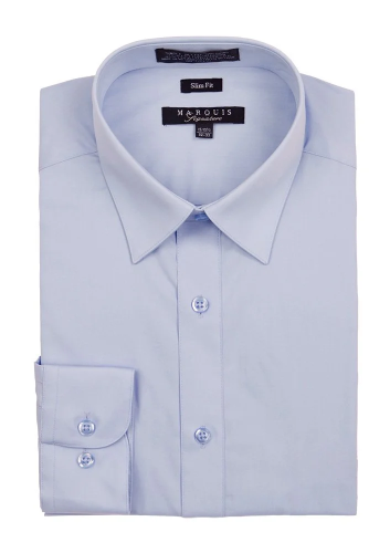 Camisas de vestir marquis azul claro 009SL