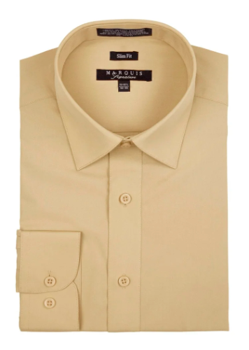Camisas de vestir marquis sand 009SL