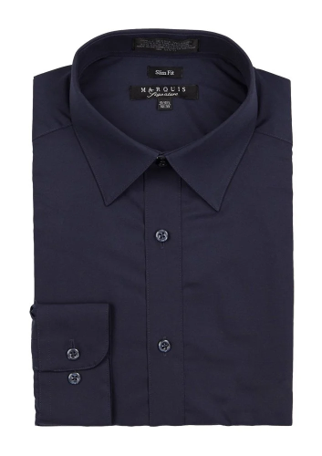 Camisas de vestir marquis NAVY 009SL