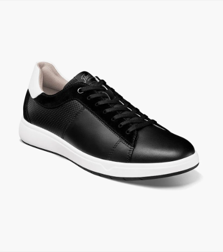 FLORSHEIM HEIST LACETOTOE BLACK 14352