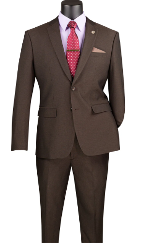 TRAJE VINCI BROWN S2RW-1
