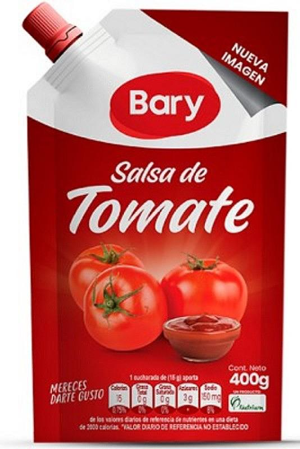 Bary Salsa de Tomate Pouch 110 g