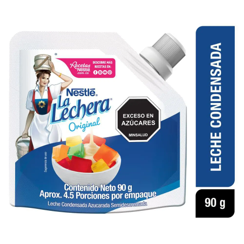 Leche Condensada La Lechera Doypack x 90 gr