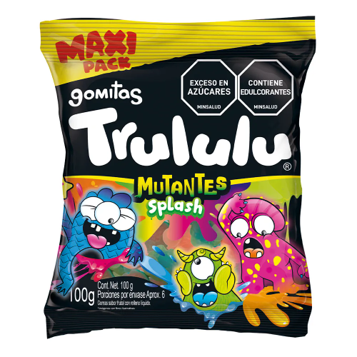Gomitas Trululu Maxi Pack Mutantes Splash