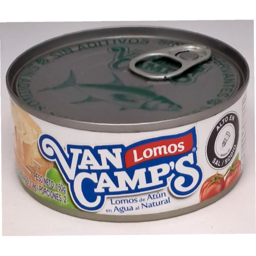 Van Camp's Lomos Atún en Agua Natural Lata 160 g