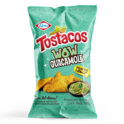 Tostacos Wou Guacamole 35 gramos