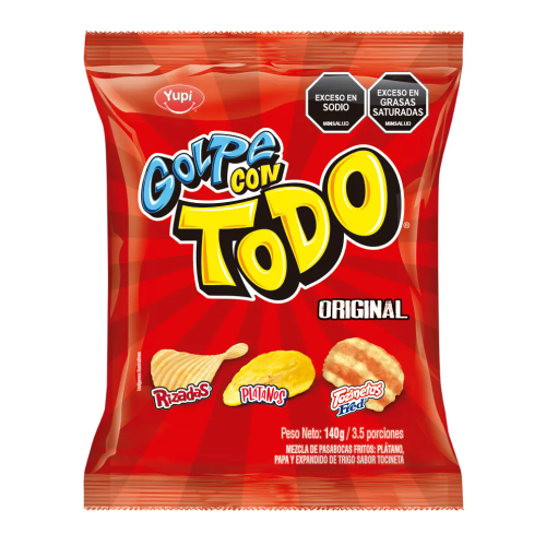 Golpe Con Todo Sabor ORIGINAL Bolsa de 42 gramos