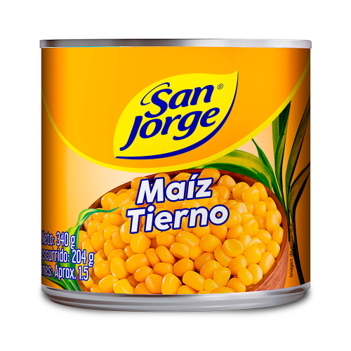 San Jorge Maíz Tierno Lata 340 g