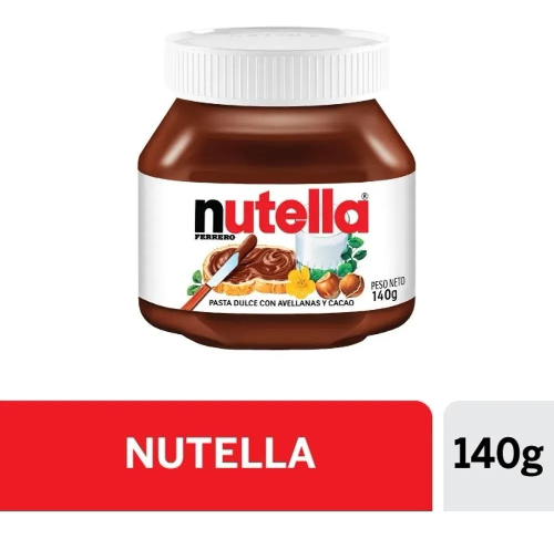 Nutella Avellana Bote 140 g