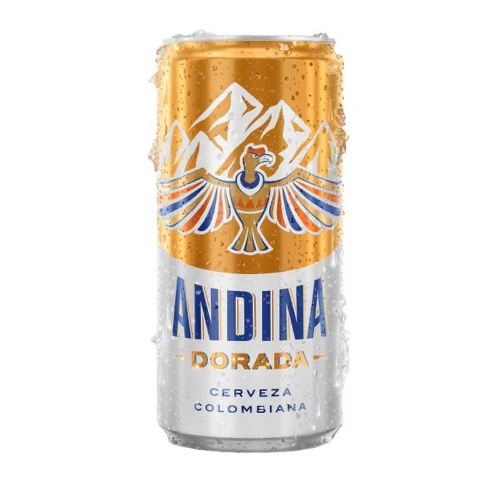 Andina Dorada Cerveza Clara Lata 473 ml
