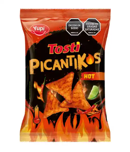 Tosti Picantikos Hot Bolsa de 28 g