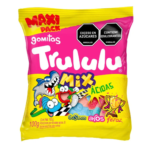 Gomitas Trululu MaxiPack Mix Acidas