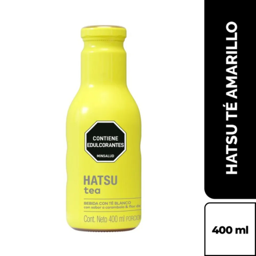 Hatsu Te Amarillo Flor de Loto y Te Blanco de Carambolo Botella