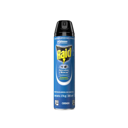 Raid Insecticida Aerosol Elimina Voladores 280 ml