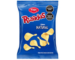 Yupi Botanas Rizadas Papas Fritas Natural Bolsa 36 g