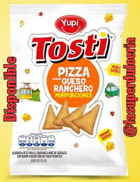Tosti Pizza Snack-Queso Ranchero 28g