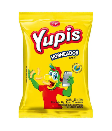 Yupis Horneados Baked Natural Bolsa 39 g
