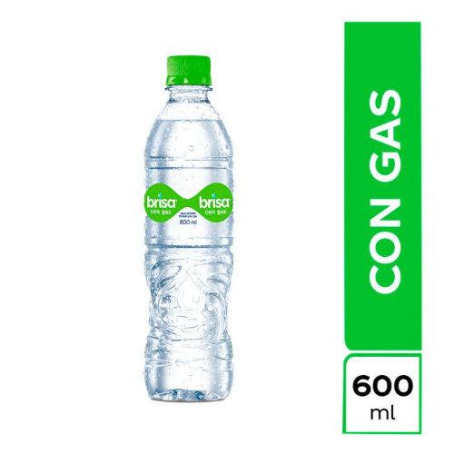 agua brisa con gas 600ml