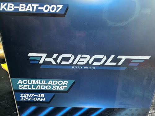 bateria 12N7-4B KOBOL