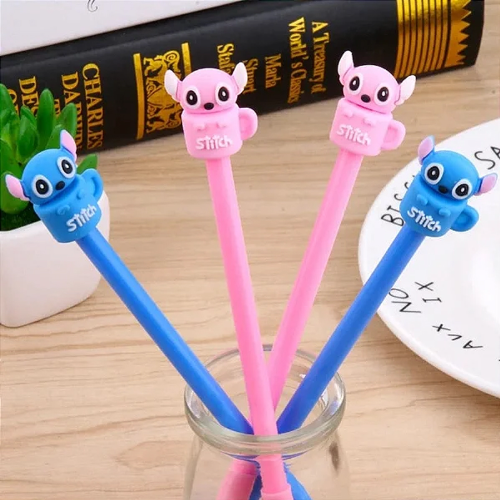 CANETA STITCH/ANGEL NA CANEQUINHA