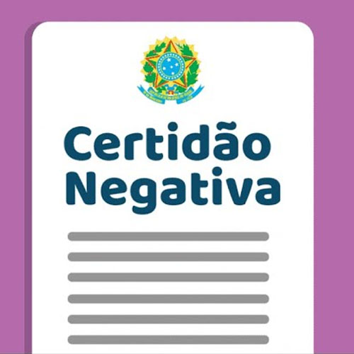 CERTIDÃO NEGATIVA (FOLHA CORRIDA)