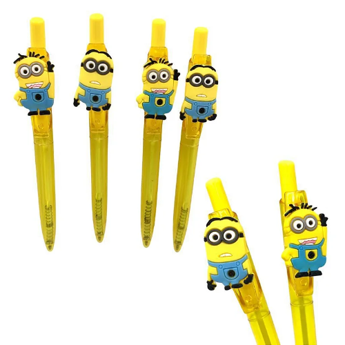 CANETA ESFEROGRÁFICA MINIONS