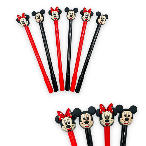 CANETA GEL MINNIE/MICKEY