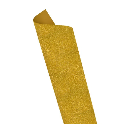 EVA COM BRILHO - DOURADO - 40X60CM - LEOARTE