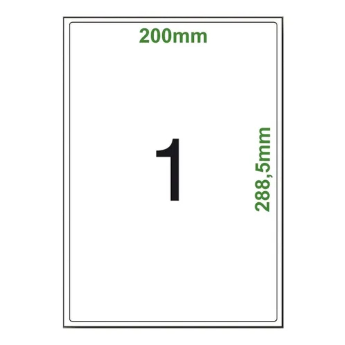 ETIQUETA PIMACO - TAMANHO 200X288,5mm