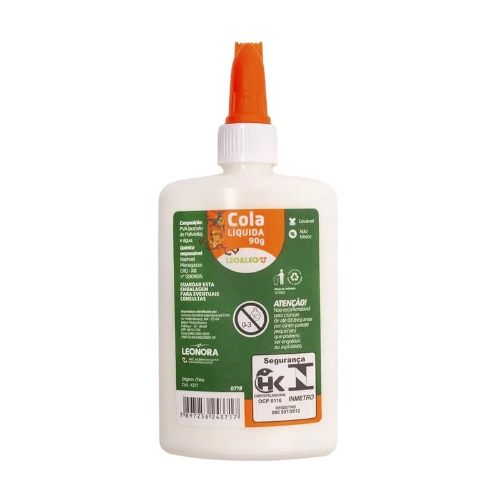 COLA BRANCA ESCOLAR LÍQUIDA - 90G - LEOELEO