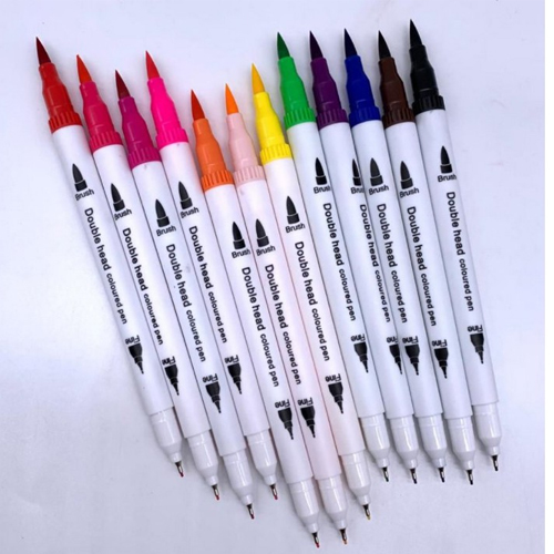 BRUSH PEN FINE LINE 2 PONTAS (UNIDADE)