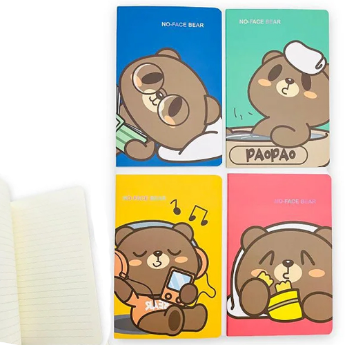 CADERNO PEQUENO URSINHO PAO PAO