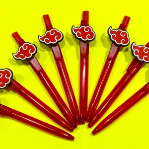 CANETA ESFEROGRÁFICA NUVEM AKATSUKI - NARUTO