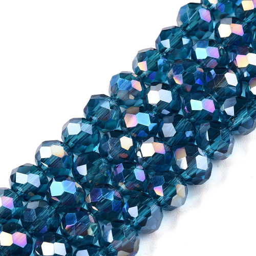 Cristal 6mm turquesa transp