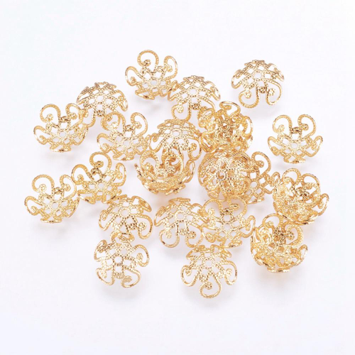 Capuchones dorados 8x1mm