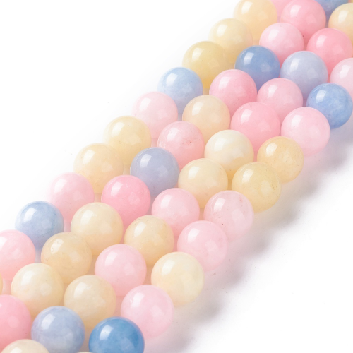 Piedra Jade blanco color pastel