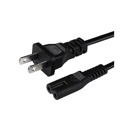 Cable de corriente 2 pines tipo 8 1.5m XC-1501